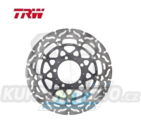Kotouč brzdový plovoucí TRW MSW257RAC (300/80/5D) - zubatý design - Kawasaki ZX6R Ninja+ER6F+ER6N+Versys650+Z750+Z750R + Versys1000+ Z1000+ZX-10R