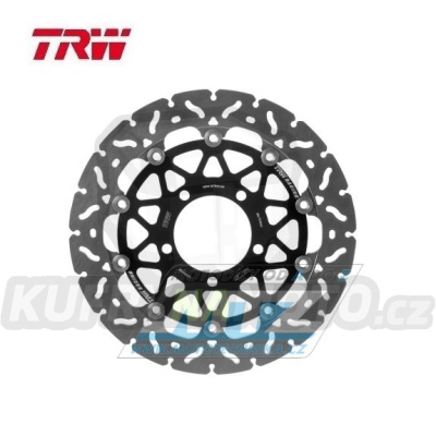Kotouč brzdový plovoucí TRW MSW257RAC-SP (300/80/5D) - zubatý design - Kawasaki ZX6R Ninja+ER6F+ER6N+Versys650+Z750+Z750R + Versys1000+ Z1000+ZX-10R