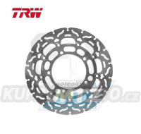 Kotouč brzdový plovoucí TRW MSW259RAC (310/121,5/5D) - zubatý design - Suzuki GSR600+DL650 V-Strom+GSF650+GSR750+GSXS750 + DL1000 V-Strom+GSF1200 Bandit+GSF1250 + GSX1300 B-King+GSX-R1300 Hayabusa+VZR1800M Intruder / 06-17