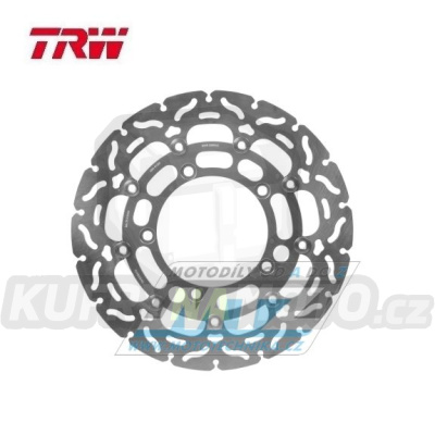 Kotouč brzdový plovoucí TRW MSW259RAC (310/121,5/5D) - zubatý design - Suzuki GSR600+DL650 V-Strom+GSF650+GSR750+GSXS750 + DL1000 V-Strom+GSF1200 Bandit+GSF1250 + GSX1300 B-King+GSX-R1300 Hayabusa+VZR1800M Intruder / 06-17