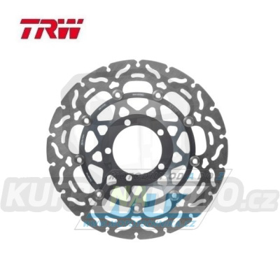 Kotouč brzdový plovoucí TRW MSW261RAC (310/84,5/5D) - zubatý design - Triumph Daytona600 / 03-04 + SpeedFour / 02-05+TT600 / 00-03 + Daytona675 / 06-13+Street triple675 / 08-12