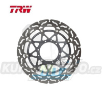 Kotouč brzdový plovoucí TRW MSW265RAC (320/95/6D) - zubatý design - Honda CBR1000RR Fireblade / 08-16