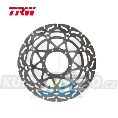 Kotouč brzdový plovoucí TRW MSW265RAC (320/95/6D) - zubatý design - Honda CBR1000RR Fireblade / 08-16