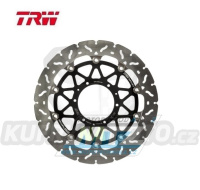 Kotouč brzdový plovoucí TRW MSW265RAC-SP (320/95/6D) - zubatý design - Honda CBR1000RR Fireblade / 08-16