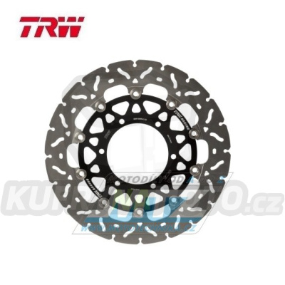 Kotouč brzdový plovoucí TRW MSW266RAC-SP (310/102/6D) - zubatý design - Suzuki +GSXR600+GSXR750 / 11-16 + GSXR1000 / 09-16