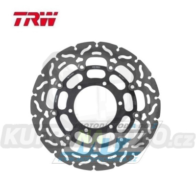 Kotouč brzdový plovoucí TRW MSW266RAC (310/102/6D) - zubatý design - Suzuki GSXR600 + GSXR750 / 11-16 + GSXR1000 / 09-16