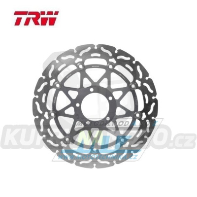 Kotouč brzdový plovoucí TRW MSW267RAC (320/72/5D) - zubatý design - Ducati Panigale899 / 14-15 + Panigale959 / 16-