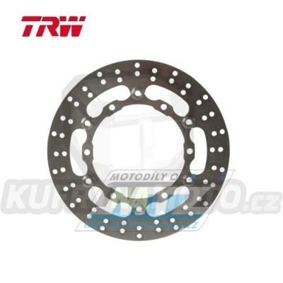 Kotouč brzdový plovoucí TRW MSW268 (267/132/6D) - kulatý design - Yamaha XP500 T-Max / 08-12