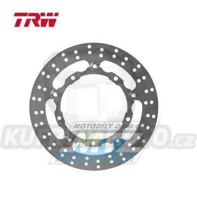 Kotouč brzdový plovoucí TRW MSW269 (267/132/6D) - kulatý design - Yamaha HW125 + X-Max125 + X-Max250 + X-Max300 + X-MAx400 + T-Max500 + T-Max530 + MBK YP125+YP400
