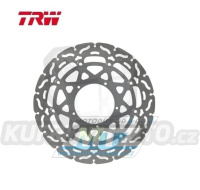 Kotouč brzdový plovoucí TRW MSW270 (320/105/5D) - zubatý design - Aprilia SXV450 / 05-09 + SXV550 / 06-10 + MXV450 Cross / 08-10