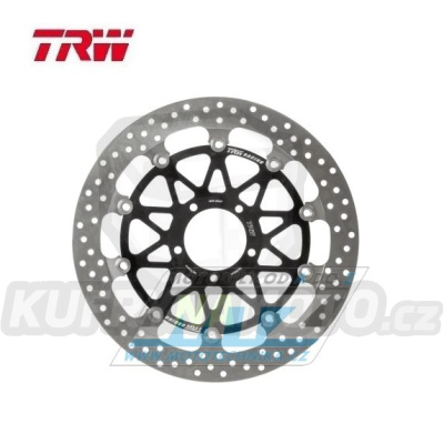 Kotouč brzdový plovoucí TRW MSW280SP (330/72/5D) - kulatý design - Ducati 848EVO / 12-13+Desmosedici1000 / 07-09 + Panigale+1098+Streetfighter + Monster1200+Multistrada1200 + Panigale1299