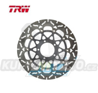 Kotouč brzdový plovoucí TRW MSW281RAC (305/72/5D) - zubatý design - Ducati Hypermotard796+Hypermotard1100