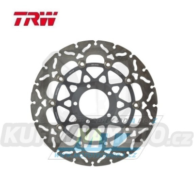 Kotouč brzdový plovoucí TRW MSW281RAC (305/72/5D) - zubatý design - Ducati Hypermotard796+Hypermotard1100