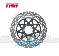 Kotouč brzdový plovoucí TRW MSW285RAC (320/72/5D) - zubatý design - Ducati Monster + Hypermotard + Hyperstrada + Supersport + Multistrada + Diavel + XDiavel