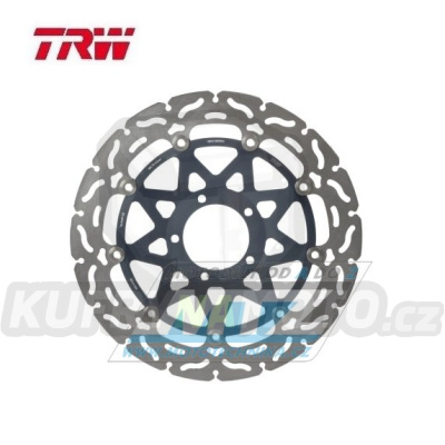 Kotouč brzdový plovoucí TRW MSW285RAC (320/72/5D) - zubatý design - Ducati Monster + Hypermotard + Hyperstrada + Supersport + Multistrada + Diavel + XDiavel