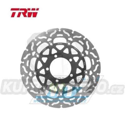 Kotouč brzdový plovoucí TRW MSW287RAC (310/82,7/5D) - zubatý design - Triumph Daytona675 / 13-16
