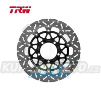 Kotouč brzdový plovoucí TRW MSW287RAC-SP (310/82,7/5D) - zubatý design - Triumph Daytona675 / 13-16