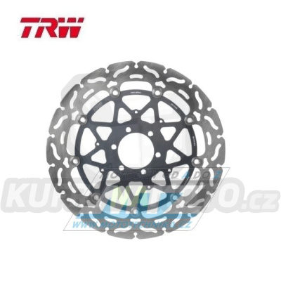 Kotouč brzdový plovoucí TRW MSW288RAC (320/64,2/6D) - zubatý design - BMW HP4 1000RR / 12-18 + Moto Guzzi Audace