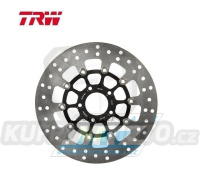 Kotouč brzdový plovoucí TRW MSW504 (300/56,4/5D) - kulatý design - Harley Davidson XL883+XL1200+FLHR+FLHRC+FLHTC+FLHTCU + FLHX+FLTR+FLTRU+FLTRX+FLD+FLHTCUTG+FLHTK+FLHTKL+FLHX+FLHXS+FLHXXX+FLRT a další ...