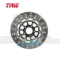 Kotouč brzdový plovoucí TRW MSW509 (D) - kulatý design - Harley Davidson FXDB1584 / 07-13 + FXDC1584Dyna Super Glide / 07-11 + FXDF1584Dyna Fat / 08-12 + FXDL1584 Dyna Low / 06-08