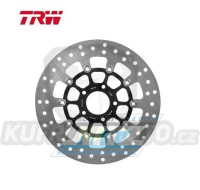 Kotouč brzdový plovoucí TRW MSW510 (D) - kulatý design - Harley Davidson FLHR+FLHRC+FLHT+FLHTC+FLHTCU+FLHX+FLTR+FLTRU+FLTRX + FXDB+FXDC+FXDCI+FXDF+FXDL + další ...