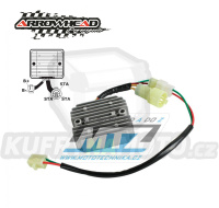 Regulátor dobíjení Honda TRX300 Fourtrax / 88-92 + TRX300FW Fourtrax / 88-92