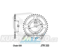 Rozeta ocelová (převodník) 0333-43 - Honda CB750 K7 / 77 + CB750F2