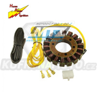 Stator generátoru (alternátor) Kawasaki ZL600 Eliminator + ZX600 Ninja 600R + ZL400 Eliminator + ZZR400 + GPX500R + Honda VT250F + VTR250 Interceptor + Suzuki LTF250 + LTF300 KingQuad + VZ800 Marauder + Yamaha XV250 V-Star + XT600E + XTZ660 Tenere