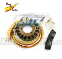 Stator generátoru (alternátor) KawasakiKR250 (KR-1) / 88-89 + KR250 (KR-1R) / 89-90 + KR250 (KR-1S) / 89-91