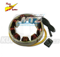 Stator generátoru (alternátor) Kawasaki KZ900 / 76-77 + KZ900 LTD / 76 + KZ1000 LTD / 77-80 + KZ1000 Police / 78-81 + KZ1000 Z1R / 78,80