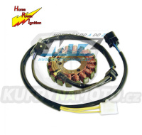 Stator generátoru (alternátor) se snímačem otáček - Suzuki DRZ400 / 00-22 + DRZ400S+DRZ400SM + DRZ400E / 00-07 + Kawasaki KLX400R+KLX400SR / 03-04