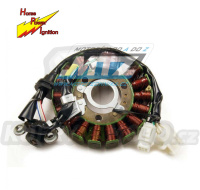 Stator generátoru zapalování se snímačem otáček pro skútry Malaguti + MBK + Yamaha + Benelli + Italjet