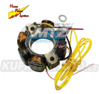 Stator s cívkami pro světla Gas-Gas EC200+EC250+EC300 + MC250 + Husqvarna CR125+CR250 + TC125 + KTM125SX+150SX+200SX+360SX+380SX + 450SX+525SX + 200MXC+300MXC + 450SMR+525SMR + 525Supermoto + Suzuki RM125+RM250