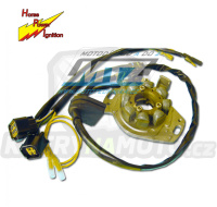 Stator generátoru kompletní (zapalování + světla) se snímačem otáček Honda CR125R / 00-01 + CR250R / 99