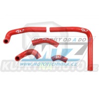 Hadice chladiče SFS Performance MX High Performance Hose Kit - Honda CR250 / 02-07 - červené