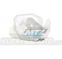 Kryt pod motor hliníkový - Kawasaki KLE650 Versys / 21-24 - barva bílá