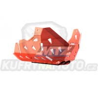 Kryt pod motor hliníkový - Kawasaki KLE650 Versys / 21-24 - barva červená