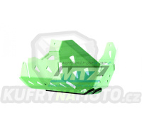 Kryt pod motor hliníkový - Kawasaki KLE650 Versys / 21-24 - barva zelená