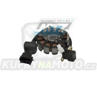 Stator generátoru (alternátor) zapalování se snímačem otáček - Piaggio Beverly + Carnaby + MP3 + Vespa + X7+X8+X9