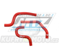 Hadice chladiče SFS Performance MX High Performance Hose Kit - Honda CR80 + CR85 / 98-07 - červené