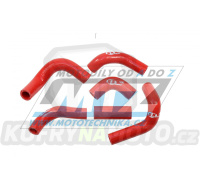 Hadice chladiče SFS Performance MX High Performance Hose Kit - Husqvarna TC250 + TE250 / 03-07 červené