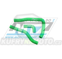 Hadice chladiče SFS Performance MX High Performance Hose Kit - Kawasaki KX65 / 00-24 - zelené