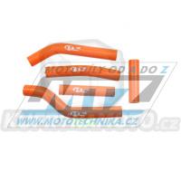 Hadice chladiče SFS Performance MX High Performance Hose Kit - KTM 125SX / 98-06 - oranžové