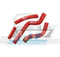 Hadice chladiče SFS Performance MX High Performance Hose Kit - Yamaha YZF250 / 07-09 - červené