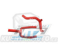 Hadice chladiče SFS Performance MX High Performance Hose Kit - Husqvarna WR125 + CR125 / 00-08 červené