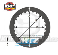 Lamely spojkové plechové (meziplechy) - KTM 60SX / 97-99 + 65SX / 00-23 + 65XC / 08-23 + Husqvarna TC65 / 17-23 + Gas Gas MC65 / 21-23