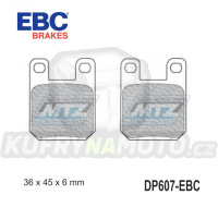 Destičky brzdové EBC FA115 - organická směs