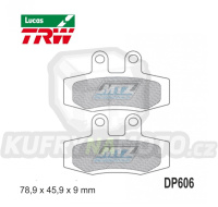 Destičky brzdové DP606-LUSI TRW Lucas MCB592SI - směs Sinter Offroad