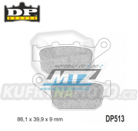 Destičky brzdové DP Brakes DP513 - směs Premium OEM Sinter