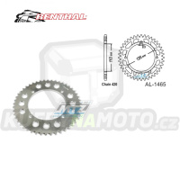 Rozeta řetězová (převodník) Dural 1465-41zubů Renthal 408-420-41T - Kawasaki KX65 / 00-20 + Suzuki RM65 / 03-05